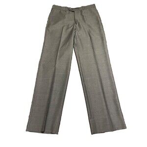 Joseph A Bank Men's Slate Gray Wool Dress Pants Size 34x32 NWT